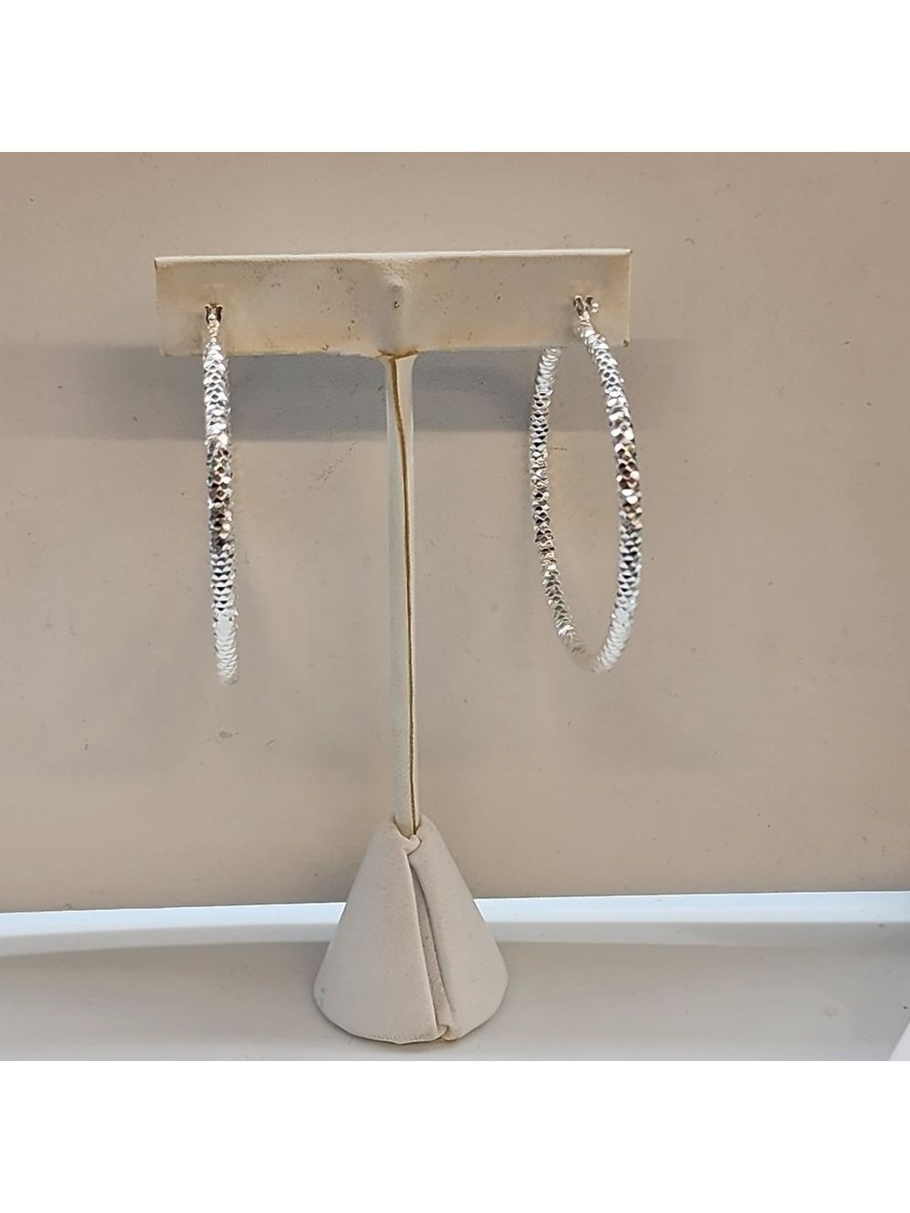 Brand New Sterling Silver 925 design Earrings / HOOPS